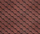 Гибкая черепица Shinglas Ультра Самба Рубин
