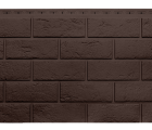 Фасадные панели GL СОСТАРЕННЫЙ КИРПИЧ, Стандарт, ШОКОЛАДНЫЙ