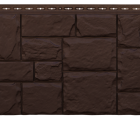 Фасадные панели GL КРУПНЫЙ КАМЕНЬ, Стандарт, ШОКОЛАДНЫЙ