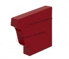 Заглушка желоба правая МП Бюджет 120х86 (3005)