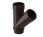 Тройник 45˚ Docke LUX Шоколад