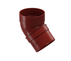 Колено трубы 45° Docke STANDARD Красный