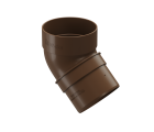Колено трубы 45° Docke STANDARD Светло-коричневый