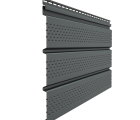 Софит Docke Premium, с полной перфорацией, графит