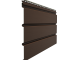 Софит Docke Premium, сплошной, каштан