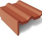 Боковая черепица левая красный