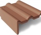 Боковая левая черепица коричневый