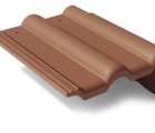 Боковая правая черепица коричневый