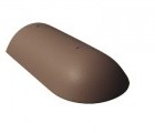 Начально-хребтовая черепица темно-коричневый