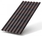 Черепица Ондулин Коричневая 1950х950 мм