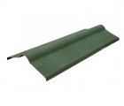 Коньковый элемент Onduline зеленый 1000х500 мм