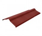 Коньковый элемент Onduline красный 1000х500 мм
