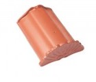 Начальная коньковая черепица Braas Рубин 9V Ангоб медный