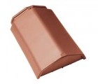 Начальная коньковая черепица Braas Турмалин Натуральный красный
