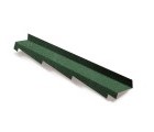 Планка примыкания Metrotile левая зеленый