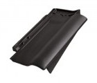 Боковая правая черепица Braas Рубин 11V Ангоб антрацит
