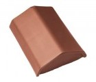 Конечная коньковая черепица Braas Турмалин Натуральный красный