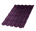 Металлочерепица МП Трамонтана-X (VALORI-20-Violet-0.5)