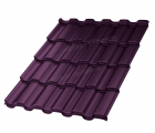 Металлочерепица МП Монтекристо-SL (VALORI-20-Violet-0.5)
