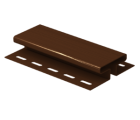H-планка Ю-Пласт Классика Коричневая