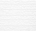Фасадная панель Costune Крупнозернистый кирпич Белая