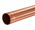 Труба водосточная 1м Aquasystem Медь 150/100