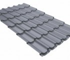 Металлочерепица квинта плюс 0,45 Drap TX RAL 7004 сигнальный серый