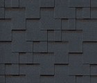 Гибкая черепица Roofshield Premium Модерн Бархатно-черный