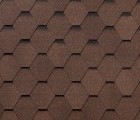 Гибкая черепица Roofshield Classic Стандарт Коричневый топаз