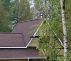 Гибкая черепица Roofshield Family Light Модерн Коричневый с оттенением