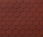 Гибкая черепица Roofshield Family Light Готик Красный  