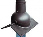 Krovent Pipe-cone коньковый выход канализации коричневый