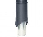 Выход вентиляции Krovent Pipe-VT 150is/500 серый