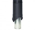 Выход вентиляции Krovent Pipe-VT 150is/500 черный