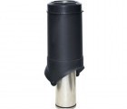 Выход вентиляции Krovent Pipe-VT 125is/500 черный