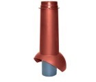 Выход канализации Krovent Pipe-VT 110is красный