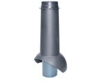 Выход канализации Krovent Pipe-VT 110is серый