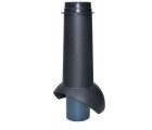 Выход канализации Krovent Pipe-VT 110is черный