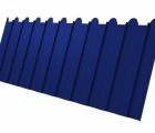 Профнастил С8А фигурный 0,45 PE с пленкой RAL 5002 ультрамариново-синий