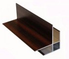 Универсальный профиль MasterDeck алюминиевый ламинированный внутренний Венге 3м