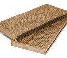 Террасная доска Grand Line 140 мм вельвет и тиснение Массив Бронза 4 м (БШТ)