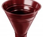 Воронка водосборная, 250/90 мм RAL 3011 коричнево-красный