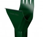 Воронка 125/90 мм RAL 6005 зеленый мох