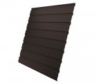 Профнастил С10В 0,5 PurPro Matt 275 RR 32 темно-коричневый