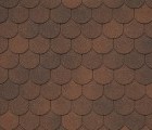 Гибкая черепица Tegola Comfort Assisi Marrone 434