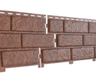 Фасадная панель Ю-Пласт Стоун Хаус Кирпич Красный