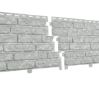Фасадная панель Ю-Пласт Стоун Хаус Кварцит Светло-серый