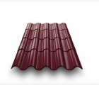 Металлочерепица Андалузия PROTECT 0,5 RAL3005 красное вино