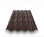 Металлочерепица Андалузия Vimatt (Виматт) 0,45 RAL8017 шоколад