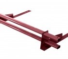 Снегозадержатель трубчатый BORGE для гибкой черепицы 1м RAL3011